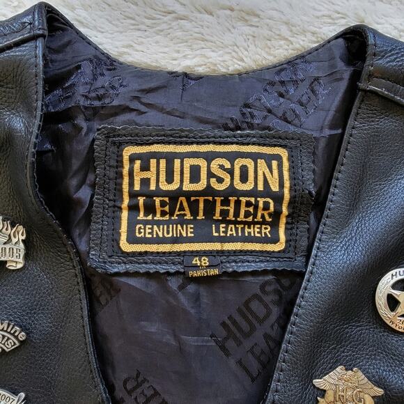 Hudson Leather Mens Vintage 2005 Sturgis Harley Davidson - Picture 9 of 10